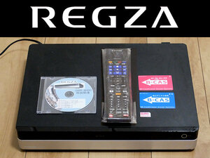 ★14 完動美品 東芝REGZA DBR-M490 2013年製 5TB 全録8CH+通常1CH B-CAS3枚/リモコン/取説CD-R ★