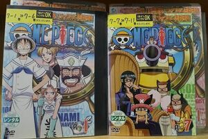 DVD ONE PIECE ワンピース 7th 脱出!海軍要塞&フォクシー海賊団篇 全11巻 ※ケース無し発送 レンタル落ち ZAA95