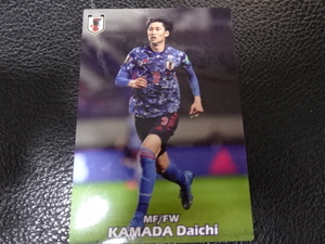 カルビー2022日本代表チップス　2022 JAPAN NATIONAL TEAM CARD 27 鎌田大地