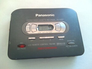 Panasonic　ラジオカセットレコーダー　RQ-SX65F　本体のみ★ラジオOK!ジャンク