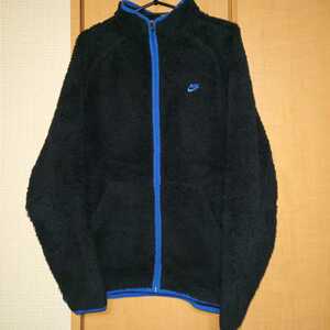 NIKE ナイキ フリースジャケット ブラック　XLサイズ　full zip JACKET 