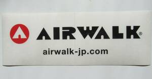 AIRWALK オリジナルステッカー /送料無料 非売品 2018 アメリカUSA スケートボード、スノーボード、サーフィン、BMX シューズ製造メーカー