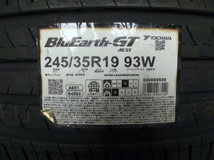 処分価格 ヨコハマ 245/35R19 2本セット YOKOHAMA ブルーアス-GT BluEarth-GT WRX Cクラス CLA A4 M3 R8 M2 TT S4 Aクラス NSX