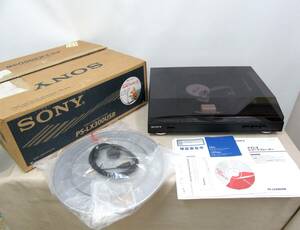 未使用保管品/ツw259/SONY STEREO TURNTABLE SYSTEM PS-LX300USB/ソニー ステレオレコードプレーヤー オート ターンテーブル オーディオ