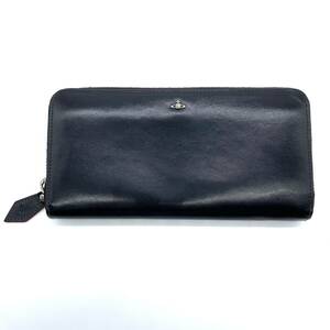 Vivienne Westwood Leather Long Wallet Black / ヴィヴィアンウエストウッド レザー長財布 ブラック