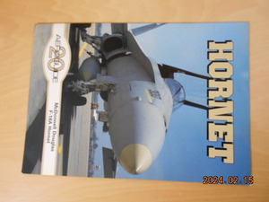 洋書 英語　HORNET F-18A　AEROGUIDE 20　McDonnell Douglas　画像現状渡し　36ページ A4