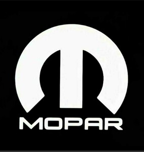 ★　MOPAR　ステッカー　白　★