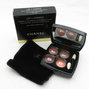 1円 未使用 CHANEL シャネル レ キャトル オンブル アイシャドウ 354 ウォームメモリーズ BM9007K