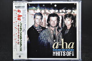 帯付 ベスト盤☆ アーハ ヘッドラインズ＆デッドラインズ / a-ha HEADLINES AND DEADLINES ■国内盤 16曲 CD BEST アルバム WPCP-4610 美品