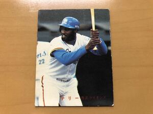 カルビープロ野球カード 1982年 テリー(西武ライオンズ) No.422
