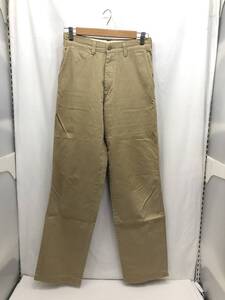 Schott TROUSERS COMBAT ショット チノパン W28 ベージュ ワークパンツ チノパンツ 24082702