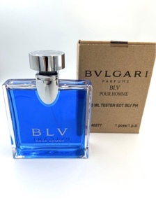 【1円/新品未使用】BVLGARI BLV pour homme EDT 100ml ブルガリ ブルー プールオム オードトワレ 香水　