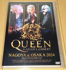 QUEEN + ADAM LAMBERT / 2024年2月4日：バンテリンドームナゴヤ／2月7日：京セラドーム大阪公演(2DVDR)