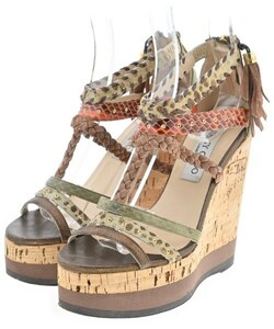 JIMMY CHOO サンダル レディース ジミーチュー 中古　古着