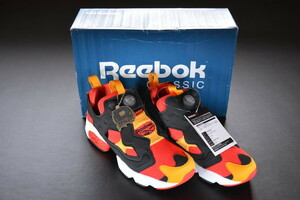 古いスニーカー Reebok INSTA PUMP FURY M40932 タグ・箱付き 未使用 検索用語→Bリーボックスニーカーインスタポンプ香港返還