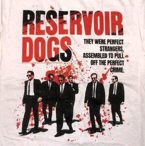 ★レザボア ドッグス Tシャツ RESERVOIR DOGS MOVIE POSTER クエンティン・タランティーノ 映画関連 - XL 正規品