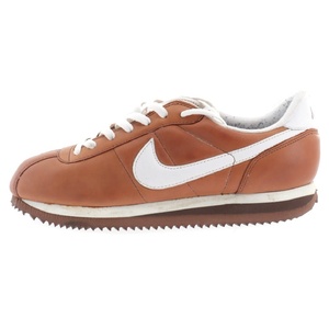 NIKE ナイキ 90S VINTAGE LEATHER CORTEZ ヴィンテージ レザー コルテッツ ローカットスニーカー ブラウン US9.5/27.5cm 902008-213 観賞用