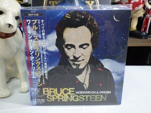 星5｜開封済みですが未使用品！★CD, papersleeve, w/OBI / 廃盤★BRUCE SPRINGSTEEN ブルース・スプリングスティーン - ワーキング