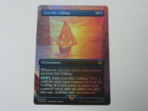 MTG 美品 【失われた島の呼び声（ボーダーレスFOIL）】 （レア） 指輪物語：中つ国の伝承 LTR 英 2枚迄