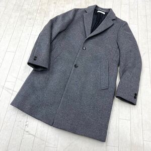 和471★ BEAUTY&YOUTH UNITED ARROWS ビューティ&ユース チェスターコート ロングコート M グレー メンズ