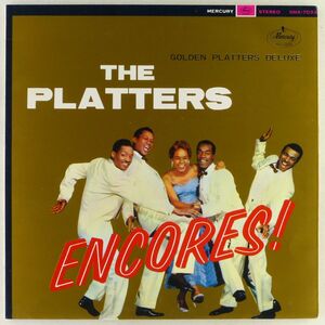 ■ザ・プラターズ(The Platters)｜ゴールデン・プラターズ・デラックス(Golden Platters Deluxe / Encores!) ＜LP 日本盤＞