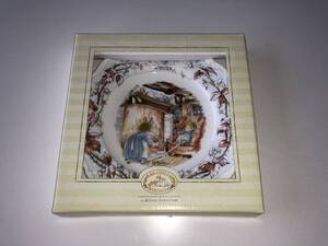 ロイヤルドルトン ブランブリーヘッジ プレート 20cm WINTER★ROYAL DOULTON★BRAMBLY HEDGE★英国陶磁器★皿 PLATE ウィンター 冬