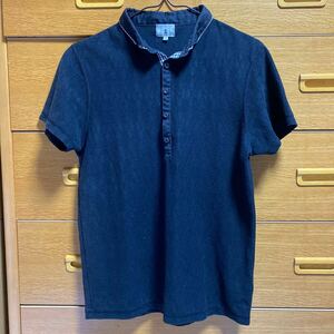 タケオキクチ半袖ポロシャツ ブラック サイズ2