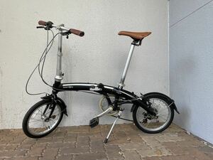 【直接引取可能】　DAHON curve D7 2014年頃購入　折り畳み自転車