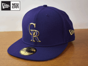 B326《未使用品》NEW ERA ニューエラ 59FIFTY【7-1/2 - 59.6cm】COLORADO ROCKIES ロッキーズ MLB 帽子 キャップ USモデル