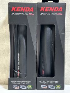 【送料無料】KENDA Kountach Elite 700×25C新品2本セット 《ケンダ/カウンタック/K1092》