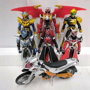 60/C5■1円〜 バンダイ 仮面ライダーウィザード S.H.Figuarts/WAP まとめセット フレイム/フレイムドラゴン/インフィニティ/ビースト