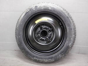 H6年 プレリュード BB1 Si VTEC 4WS スペア タイヤT135/80D15 15x4T PCD114.3-4穴 BB4 BA8 BA9 /20【6-29445】87584