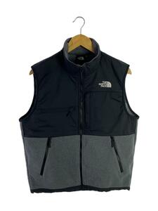 THE NORTH FACE◆DENALI VEST_デナリベスト/S/ポリエステル/GRY