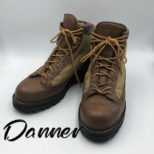 DANNER ダナー 30420X ライト Goretex 8EE（26cm）ゴアテックス ブーツ Mens ブラウン カーキ 黒タグワークブーツ マウンテンブーツ