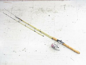 U204-N41-379 DAIWA リーディング XF キス / LUVIAS 1500 竿 リール セット 現状品③＠