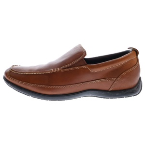 COLE HAAN コール ハーン レザー スリッポン ローファー ブラウン C08582