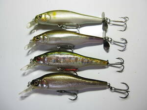 MEGABASS　メガバス　プロップダーター80　Ｘ－８０　トリックダーター　4点セット！！1円スタート！！