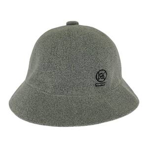 ゆうパケットOK KANGOL カンゴール Kinetics キネティクス パイル ハット sizeXLarge/ライトグレー