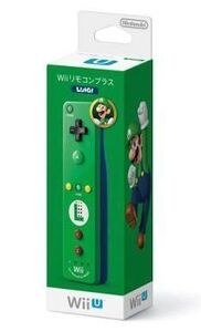 中古WiiUハード Wiiリモコンプラス ルイージ