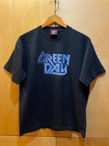 古着 グリーンデイ 2002 ビンテージ バンド Ｔシャツ GREENDAY メンズ L 黒