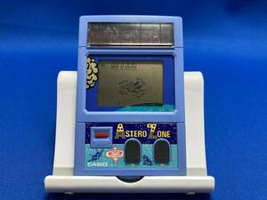 【動作希少品】LSIゲーム CASIO CG-31 ASTERO ZONE ゲームウォッチ ソーラー LCD カシオ 携帯ゲーム レトロ レア