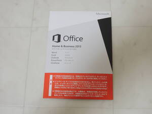 A-05627●新品未開封●Microsoft Office Home and Business 2013(word/excel/outlook/powerpoint)●正規品・DVDメディア付属