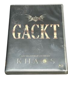 未開封 GACKT 20th ANNIVERSARY LIVE TOUR 2020 KHAOS LIVE (Blu-ray+CD) ガクト 