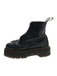 Dr.Martens◆sinclair/ダブルソールレースアップブーツ/UK5/bブラック/PVC/26704001