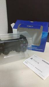 ●送料込み！即決●訳あり！PS4 純正ワイヤレスコントローラー DUALSHOCK4 ブラック 純正箱付き 説明書付き