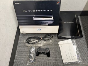 【c347】稼働 初期化済み SONY ソニー PLAYSTATION3 プレイステーション CECHA00 本体 ブラック