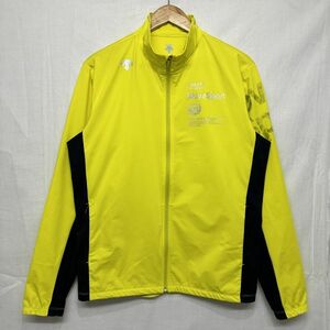 DESCENTE デサント ロング スリーブ 長袖 タフクロス ジャケット メンズ O Move Sport ムーブ スポーツ ウエア 黄色 イエロー b20479