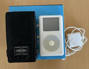 iPod Classic M9282J 20GB 第4世代　PORTERケース