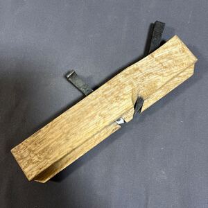 即決　悦英　作里鉋 　 6mm　　japanese plane woodwork №7981