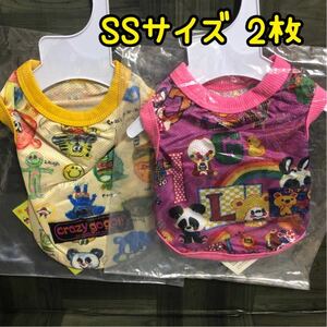 SS2枚 スケーター クレイジーゴーゴー チェリッチュ 犬服 犬の服 ウエア 虫除け 虫よけ グラグラ ドッグタンク 接触冷感 タンクトップ 犬